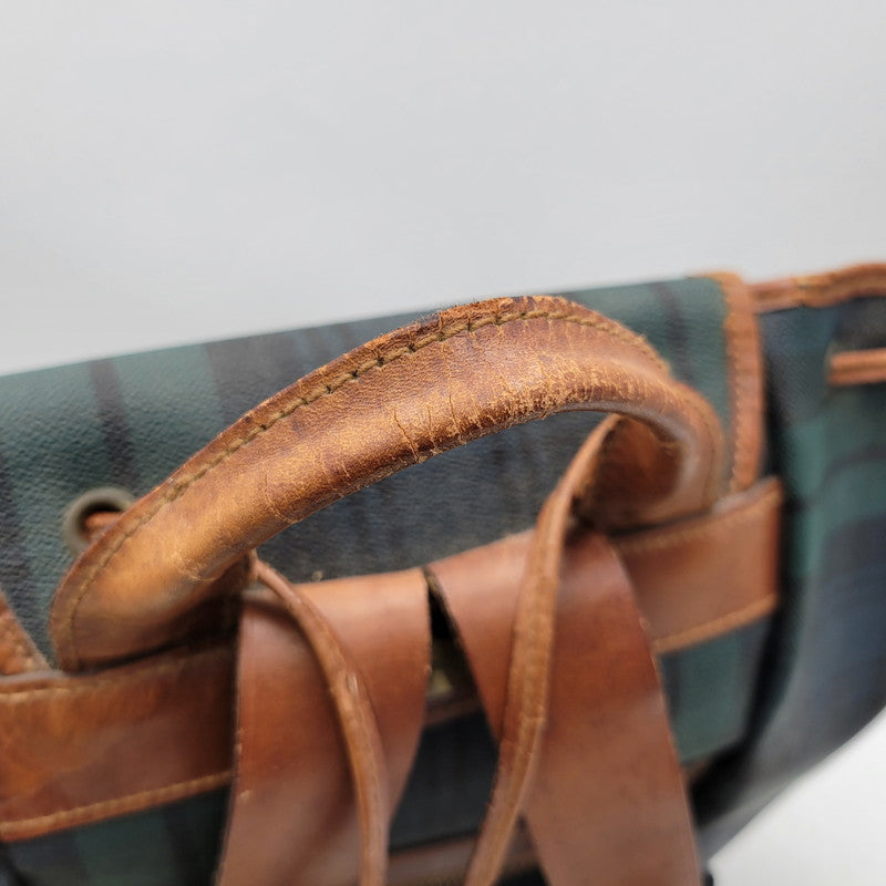 【現状渡し品】【メンズ/レディース】 BLACKWATCH LEATHER BACKPACK ブラックウォッチ レザー バックパック リュック バッグ カバン 鞄 188-260330-as-34-izu カラー：マルチカラー 万代Net店