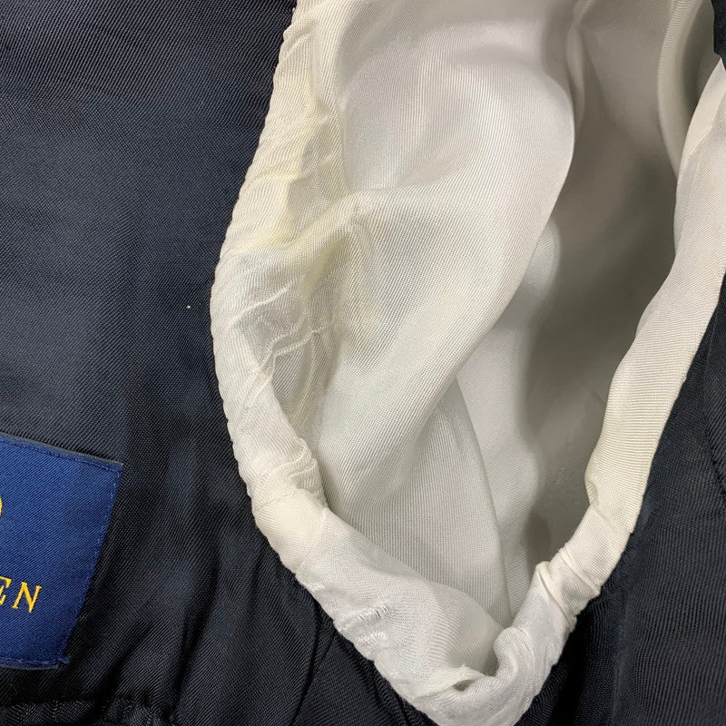【現状渡し品】【メンズ】 イタリア製 WOOL SUIT SET UP ウール スーツ セットアップ 147-260330-cs-10-izu サイズ：41L カラー：チャコール 万代Net店