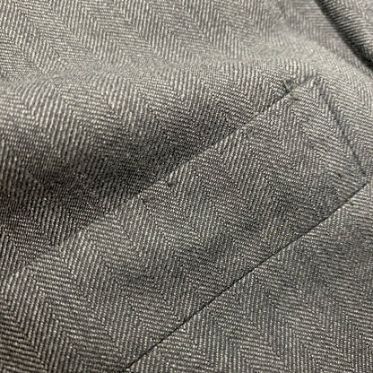 【現状渡し品】【メンズ】 イタリア製 WOOL SUIT SET UP ウール スーツ セットアップ 147-260330-cs-10-izu サイズ：41L カラー：チャコール 万代Net店