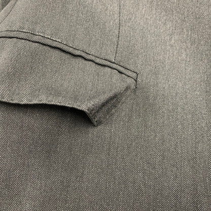 【現状渡し品】【メンズ】 イタリア製 WOOL SUIT SET UP ウール スーツ セットアップ 147-260330-cs-10-izu サイズ：41L カラー：チャコール 万代Net店