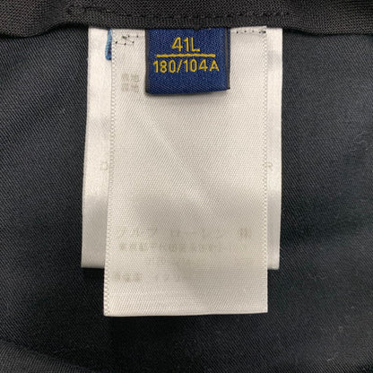 【現状渡し品】【メンズ】 イタリア製 WOOL SUIT SET UP ウール スーツ セットアップ 147-260330-cs-10-izu サイズ：41L カラー：チャコール 万代Net店