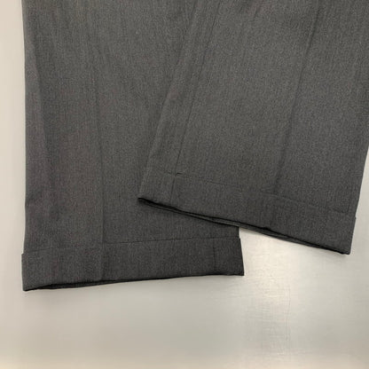 【現状渡し品】【メンズ】 イタリア製 WOOL SUIT SET UP ウール スーツ セットアップ 147-260330-cs-10-izu サイズ：41L カラー：チャコール 万代Net店