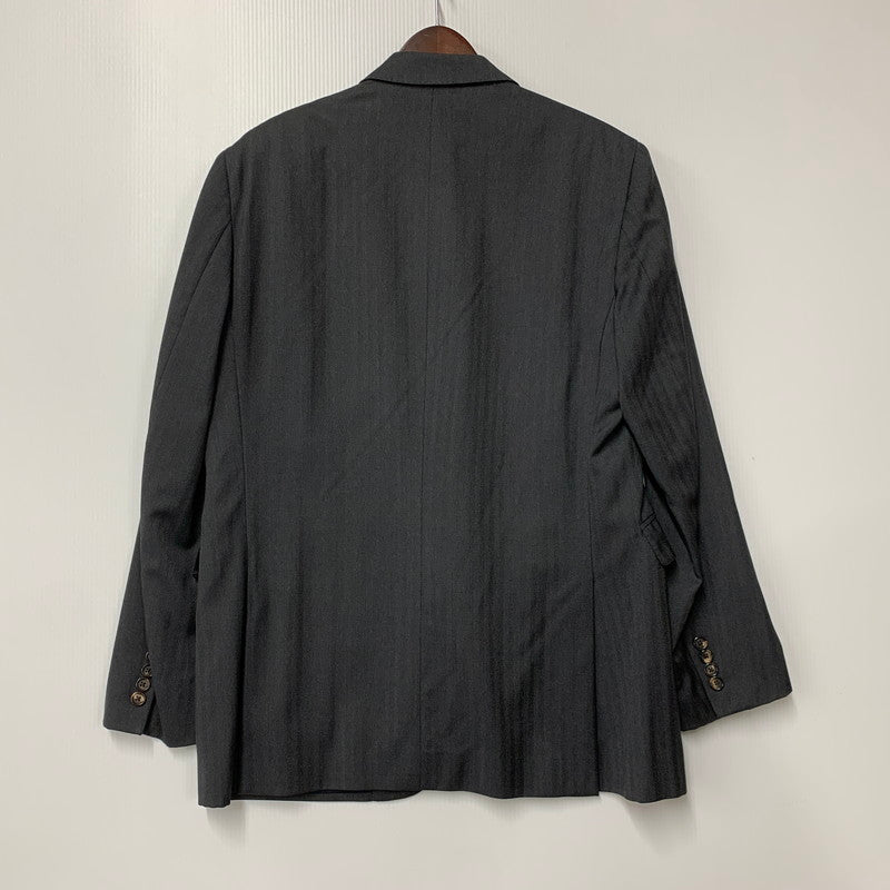 【現状渡し品】【メンズ】 イタリア製 WOOL SUIT SET UP ウール スーツ セットアップ 147-260330-cs-10-izu サイズ：41L カラー：チャコール 万代Net店