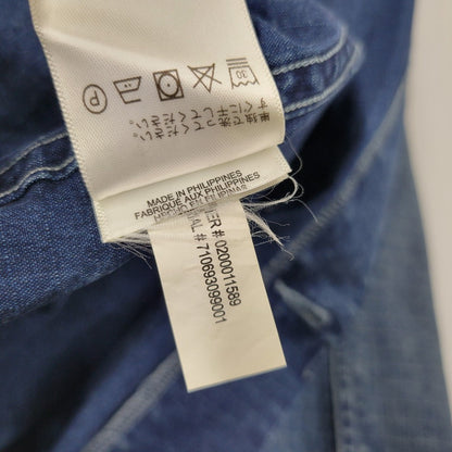 【中古品】【メンズ】 RIPSTOP WORK SHIRT DRAGON RIDER 710693099001 リップストップワークシャツ 長袖 トップス 147-260330-as-09-izu サイズ：M カラー：インディゴ 万代Net店
