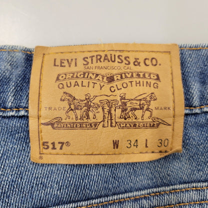 【中古品】【メンズ】 DENIM PANTS 00517-2017 デニムパンツ 刻印554 USA製 ジーンズ ボトムス 157-260330-as-11-izu サイズ：34×30 カラー：インディゴ 万代Net店