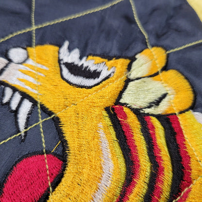 【中古品】【メンズ】 CAB CLOTHING キャブクロージング DRAGON×JAPAN MAP REVERSIBLE SOUVENIR JACKET C-AT-942 リバーシブル スーベニアジャケット スカジャン 145-260330-as-25-izu サイズ：L カラー：イエロー/ブラック 万代Net店