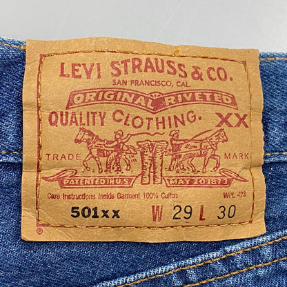 【中古品】【メンズ】 LEVI'S リーバイス 0501-0000 刻印190 メキシコ製 501XX DENIM PANTS デニム パンツ ボトムス 157-260403-kh-02-izu サイズ：29×30 カラー：インディゴ 万代Net店