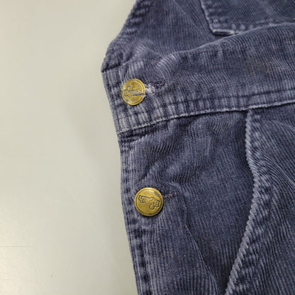 【中古品】【メンズ】 42TALON ZIP CORDUROY OVERALL コーデュロイ オーバーオール 157-260401-as-26-izu カラー：ネイビー 万代Net店