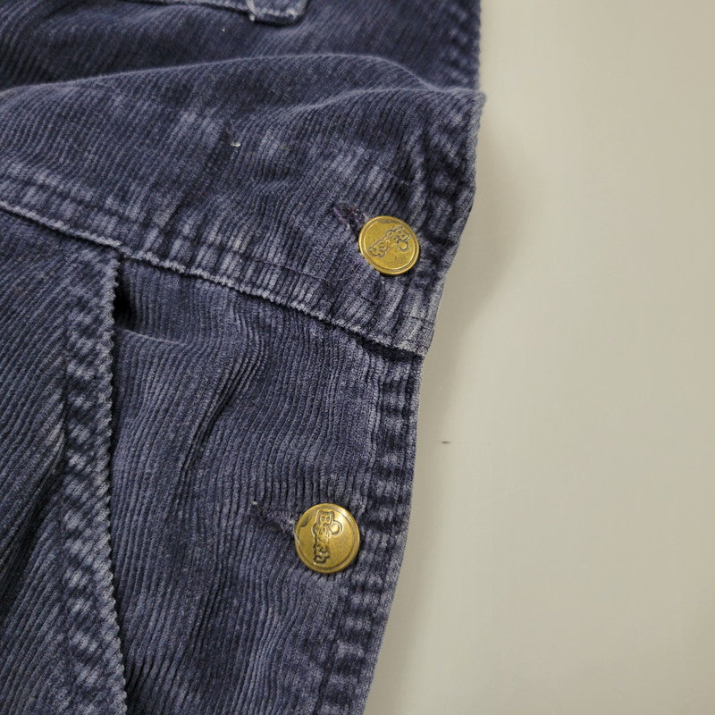 【中古品】【メンズ】 42TALON ZIP CORDUROY OVERALL コーデュロイ オーバーオール 157-260401-as-26-izu カラー：ネイビー 万代Net店