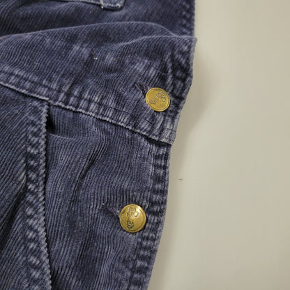 【中古品】【メンズ】 42TALON ZIP CORDUROY OVERALL コーデュロイ オーバーオール 157-260401-as-26-izu カラー：ネイビー 万代Net店