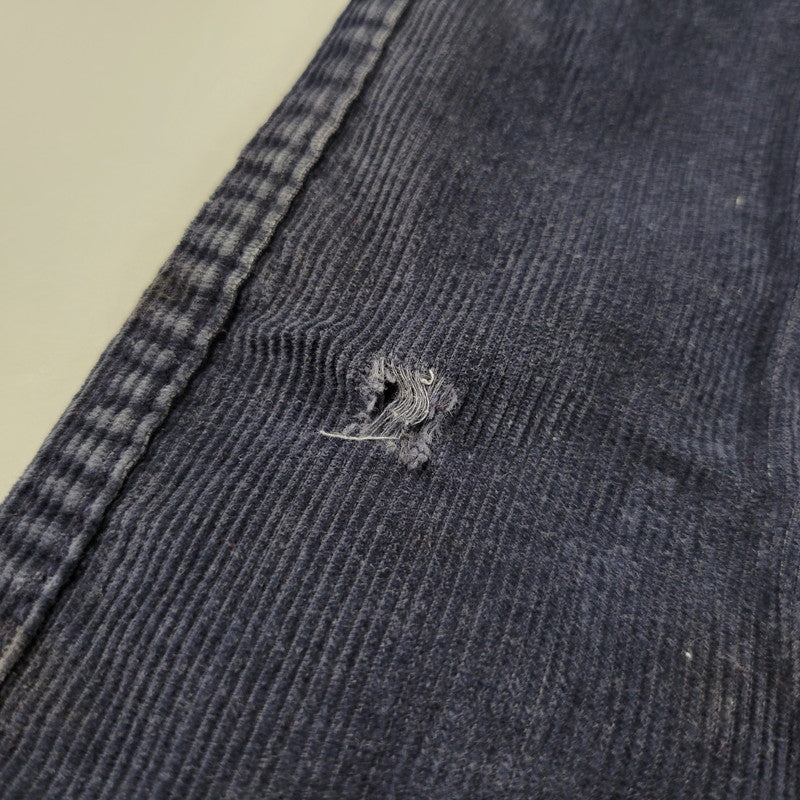 【中古品】【メンズ】 42TALON ZIP CORDUROY OVERALL コーデュロイ オーバーオール 157-260401-as-26-izu カラー：ネイビー 万代Net店