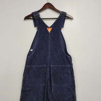 【中古品】【メンズ】 42TALON ZIP CORDUROY OVERALL コーデュロイ オーバーオール 157-260401-as-26-izu カラー：ネイビー 万代Net店
