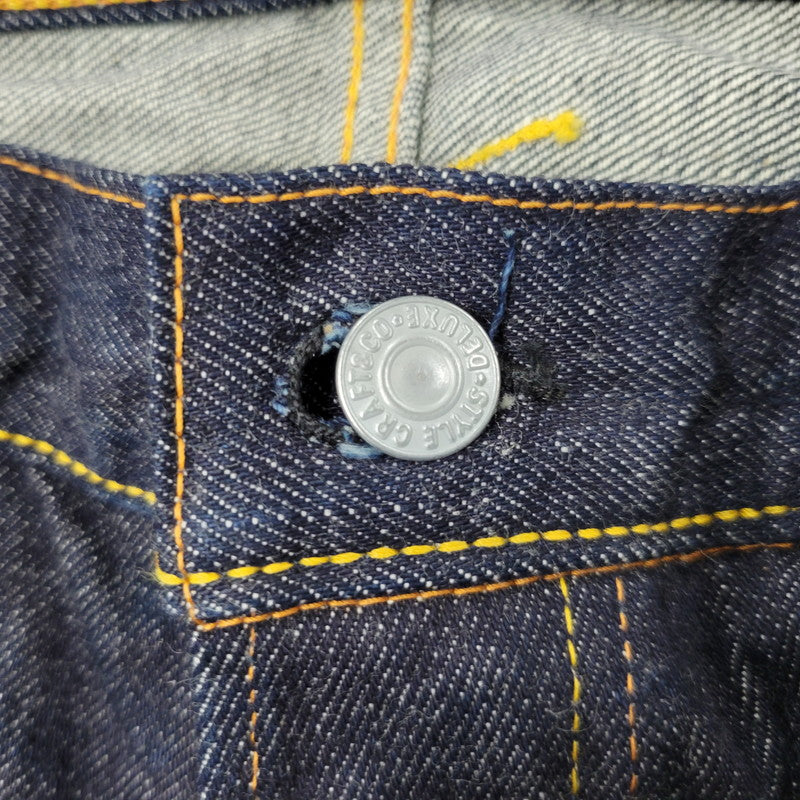 【中古品】【メンズ】 EVISU エヴィス KAMOME DENIM PANTS LOT:2020 カモメ デニムパンツ 新恵美寿神頭 ジーンズ 156-260330-as-12-izu サイズ：42×32 カラー：インディゴ 万代Net店
