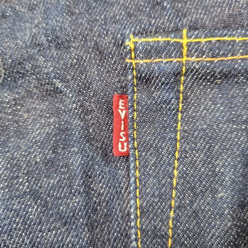 【中古品】【メンズ】 EVISU エヴィス KAMOME DENIM PANTS LOT:2020 カモメ デニムパンツ 新恵美寿神頭 ジーンズ 156-260330-as-12-izu サイズ：42×32 カラー：インディゴ 万代Net店