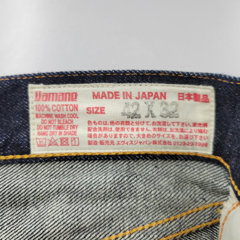 【中古品】【メンズ】 EVISU エヴィス KAMOME DENIM PANTS LOT:2020 カモメ デニムパンツ 新恵美寿神頭 ジーンズ 156-260330-as-12-izu サイズ：42×32 カラー：インディゴ 万代Net店