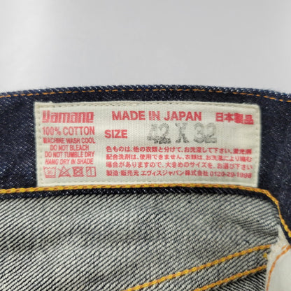 【中古品】【メンズ】 EVISU エヴィス KAMOME DENIM PANTS LOT:2020 カモメ デニムパンツ 新恵美寿神頭 ジーンズ 156-260330-as-12-izu サイズ：42×32 カラー：インディゴ 万代Net店