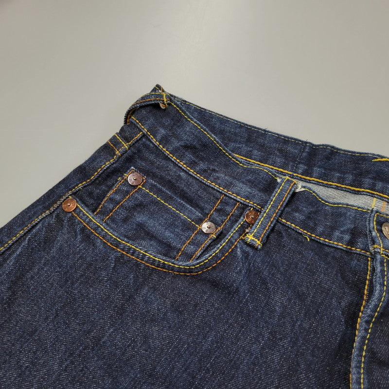 【中古品】【メンズ】 EVISU GENES OSAKA エヴィス KAMOME MANY POCKETS DENIM PANTS カモメ 戎 デニムパンツ ジーンズ 156-260330-as-13-izu サイズ：32 カラー：インディゴ 万代Net店