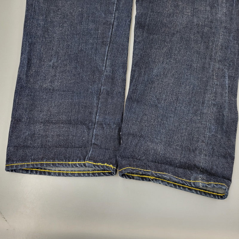 【中古品】【メンズ】 EVISU GENES OSAKA エヴィス KAMOME MANY POCKETS DENIM PANTS カモメ 戎 デニムパンツ ジーンズ 156-260330-as-13-izu サイズ：32 カラー：インディゴ 万代Net店