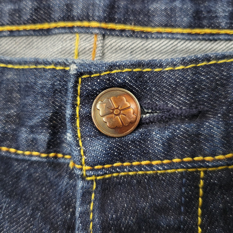 【中古品】【メンズ】 EVISU GENES OSAKA エヴィス KAMOME MANY POCKETS DENIM PANTS カモメ 戎 デニムパンツ ジーンズ 156-260330-as-13-izu サイズ：32 カラー：インディゴ 万代Net店