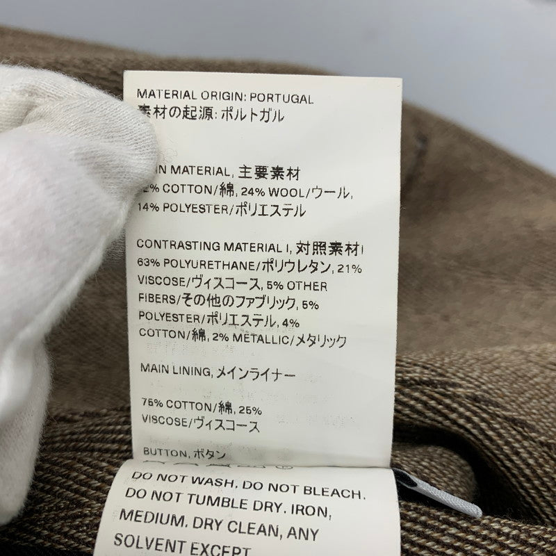 【中古品】【メンズ】 M4211LBB LONG DB BUTA COAT BROKEN TWEED ロング コート ブロークン ツイード アウター 141-260330-cs-04-izu サイズ：46 カラー：ブラウン 万代Net店