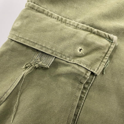 【現状渡し品】【メンズ】 U.S.ARMY ユーエス アーミー PRENTICE ZIP ジップ 50S M-51 FIELD CARGO PANTS フィールド カーゴ パンツ ボトムス ズボン 157-260402-cs-10-izu サイズ：REGULAR MEDIUM カラー：カーキ 万代Net店