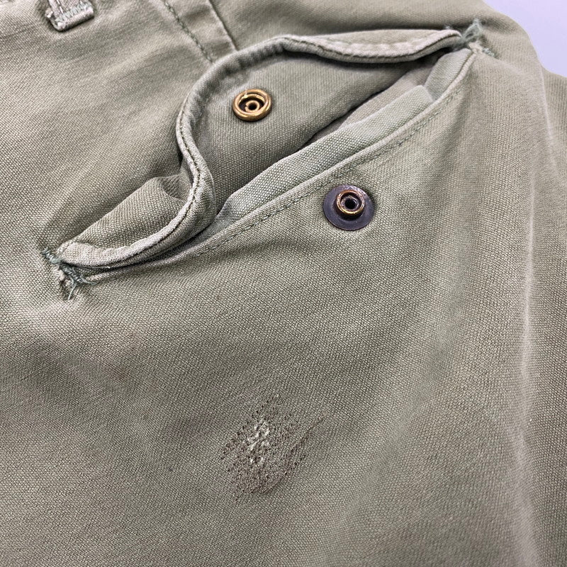 【現状渡し品】【メンズ】 U.S.ARMY ユーエス アーミー PRENTICE ZIP ジップ 50S M-51 FIELD CARGO PANTS フィールド カーゴ パンツ ボトムス ズボン 157-260402-cs-10-izu サイズ：REGULAR MEDIUM カラー：カーキ 万代Net店