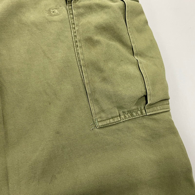 【現状渡し品】【メンズ】 U.S.ARMY ユーエス アーミー PRENTICE ZIP ジップ 50S M-51 FIELD CARGO PANTS フィールド カーゴ パンツ ボトムス ズボン 157-260402-cs-10-izu サイズ：REGULAR MEDIUM カラー：カーキ 万代Net店