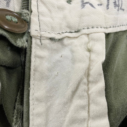 【現状渡し品】【メンズ】 U.S.ARMY ユーエス アーミー PRENTICE ZIP ジップ 50S M-51 FIELD CARGO PANTS フィールド カーゴ パンツ ボトムス ズボン 157-260402-cs-10-izu サイズ：REGULAR MEDIUM カラー：カーキ 万代Net店