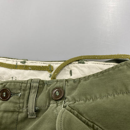 【現状渡し品】【メンズ】 U.S.ARMY ユーエス アーミー PRENTICE ZIP ジップ 50S M-51 FIELD CARGO PANTS フィールド カーゴ パンツ ボトムス ズボン 157-260402-cs-10-izu サイズ：REGULAR MEDIUM カラー：カーキ 万代Net店