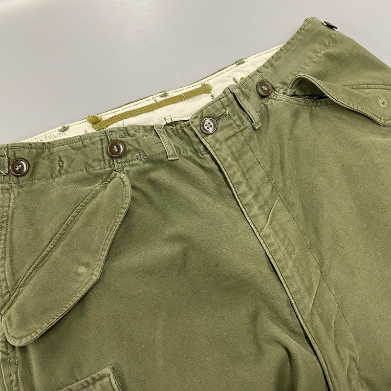 【現状渡し品】【メンズ】 U.S.ARMY ユーエス アーミー PRENTICE ZIP ジップ 50S M-51 FIELD CARGO PANTS フィールド カーゴ パンツ ボトムス ズボン 157-260402-cs-10-izu サイズ：REGULAR MEDIUM カラー：カーキ 万代Net店