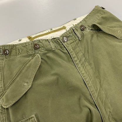 【現状渡し品】【メンズ】 U.S.ARMY ユーエス アーミー PRENTICE ZIP ジップ 50S M-51 FIELD CARGO PANTS フィールド カーゴ パンツ ボトムス ズボン 157-260402-cs-10-izu サイズ：REGULAR MEDIUM カラー：カーキ 万代Net店