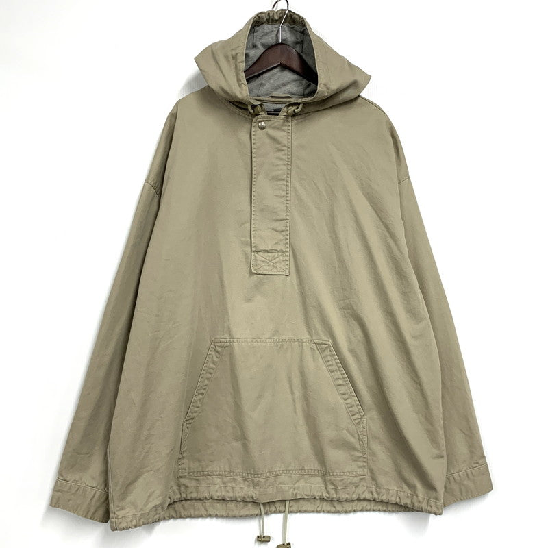 【中古品】【メンズ】 OLD GAP オールド ギャップ 紺タグ 90-00S COTTON ANORAK JACKET コットン アノラック ジャケット アウター 146-260331-cs-16-izu サイズ：XXL カラー：ベージュ 万代Net店