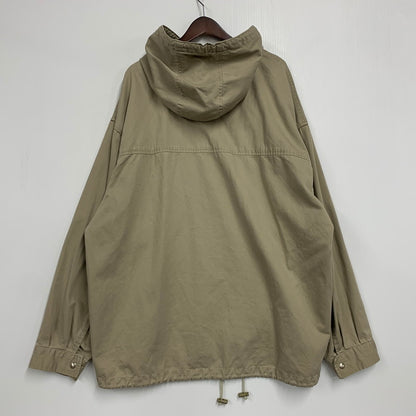 【中古品】【メンズ】 OLD GAP オールド ギャップ 紺タグ 90-00S COTTON ANORAK JACKET コットン アノラック ジャケット アウター 146-260331-cs-16-izu サイズ：XXL カラー：ベージュ 万代Net店