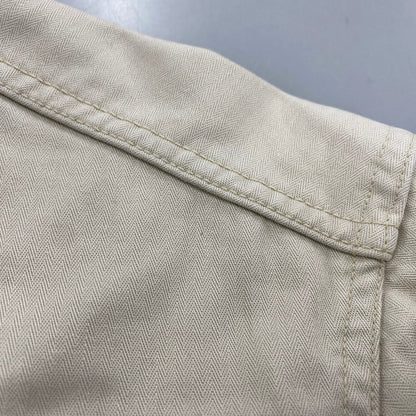 【中古品】【メンズ】 Buzz Rickson's バズリクソンズ SS WORK SHIRT ショートスリーブ ワークシャツ トップス 半袖 145-260404-kh-06-izu サイズ：15-15 1/2 カラー：アイボリー 万代Net店