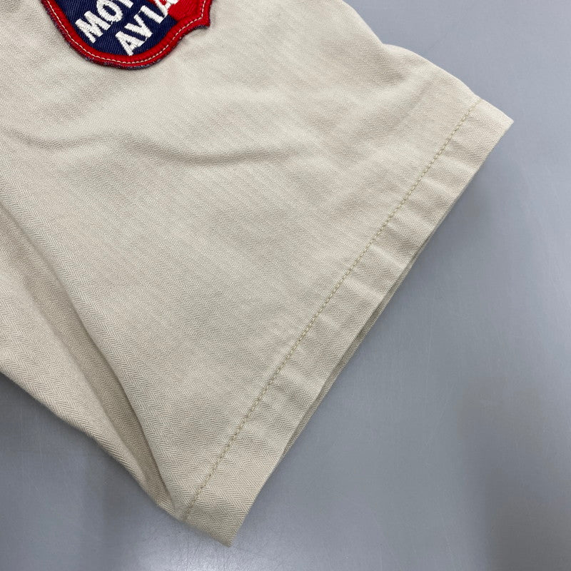 【中古品】【メンズ】 Buzz Rickson's バズリクソンズ SS WORK SHIRT ショートスリーブ ワークシャツ トップス 半袖 145-260404-kh-06-izu サイズ：15-15 1/2 カラー：アイボリー 万代Net店