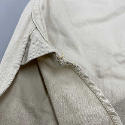 【中古品】【メンズ】 Buzz Rickson's バズリクソンズ SS WORK SHIRT ショートスリーブ ワークシャツ トップス 半袖 145-260404-kh-06-izu サイズ：15-15 1/2 カラー：アイボリー 万代Net店