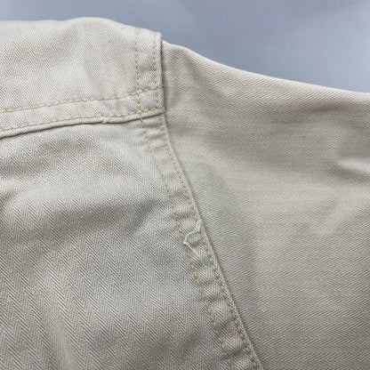 【中古品】【メンズ】 Buzz Rickson's バズリクソンズ SS WORK SHIRT ショートスリーブ ワークシャツ トップス 半袖 145-260404-kh-06-izu サイズ：15-15 1/2 カラー：アイボリー 万代Net店