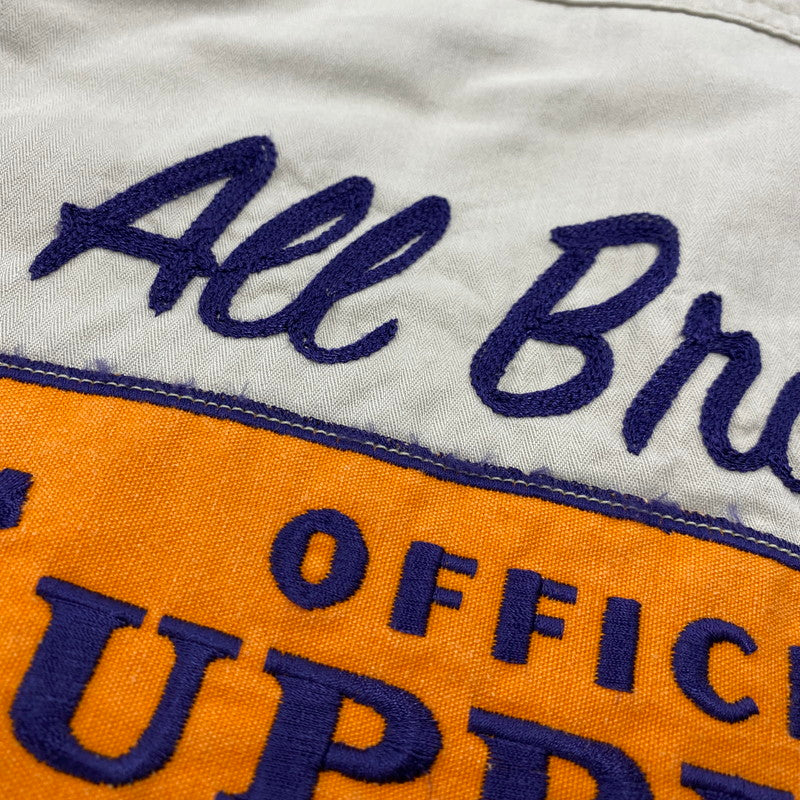 【中古品】【メンズ】 Buzz Rickson's バズリクソンズ SS WORK SHIRT ショートスリーブ ワークシャツ トップス 半袖 145-260404-kh-06-izu サイズ：15-15 1/2 カラー：アイボリー 万代Net店