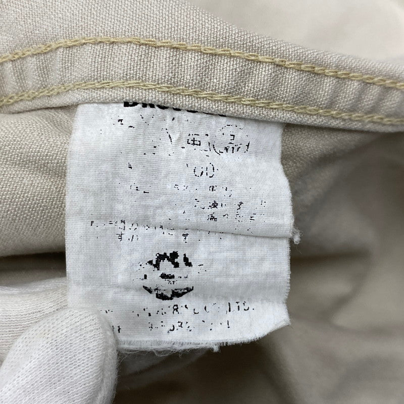 【中古品】【メンズ】 Buzz Rickson's バズリクソンズ SS WORK SHIRT ショートスリーブ ワークシャツ トップス 半袖 145-260404-kh-06-izu サイズ：15-15 1/2 カラー：アイボリー 万代Net店