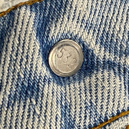 【現状渡し品】【メンズ】 20505-0217 刻印532 USA製 80’S DENIM PANTS デニム パンツ ズボン ボトムス 157-260331-ya-09-izu サイズ：下記参照 カラー：ライトインディゴ 万代Net店