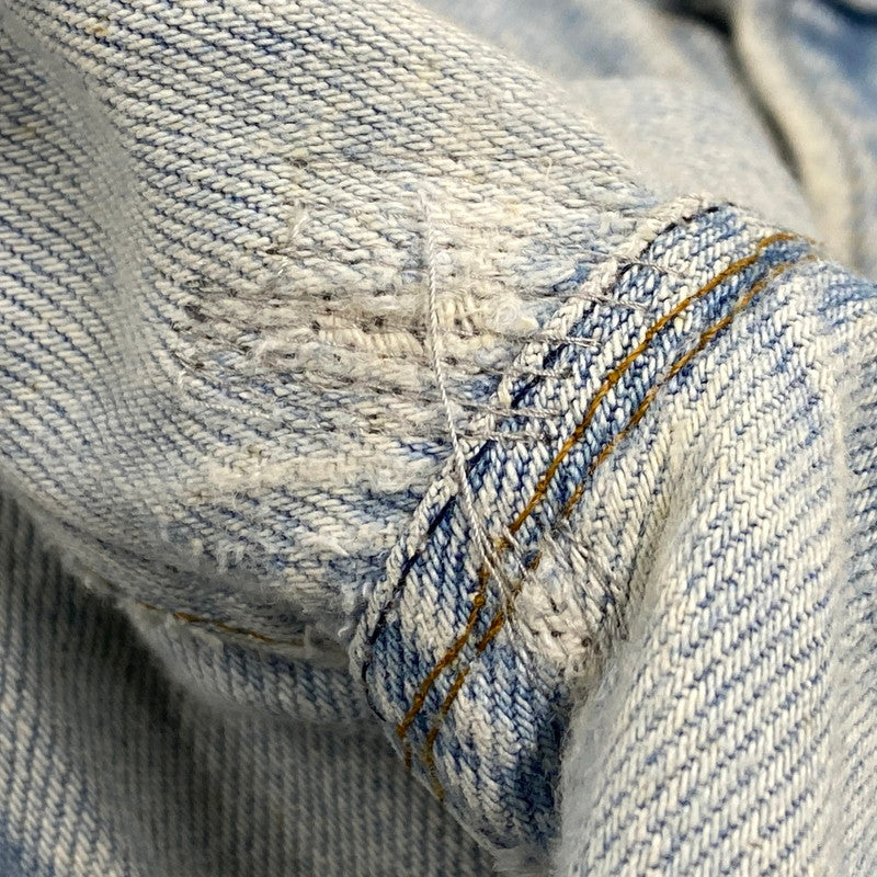 【現状渡し品】【メンズ】 20505-0217 刻印532 USA製 80’S DENIM PANTS デニム パンツ ズボン ボトムス 157-260331-ya-09-izu サイズ：下記参照 カラー：ライトインディゴ 万代Net店