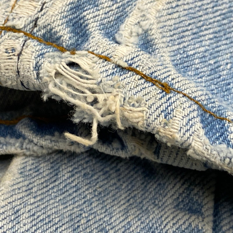 【現状渡し品】【メンズ】 20505-0217 刻印532 USA製 80’S DENIM PANTS デニム パンツ ズボン ボトムス 157-260331-ya-09-izu サイズ：下記参照 カラー：ライトインディゴ 万代Net店