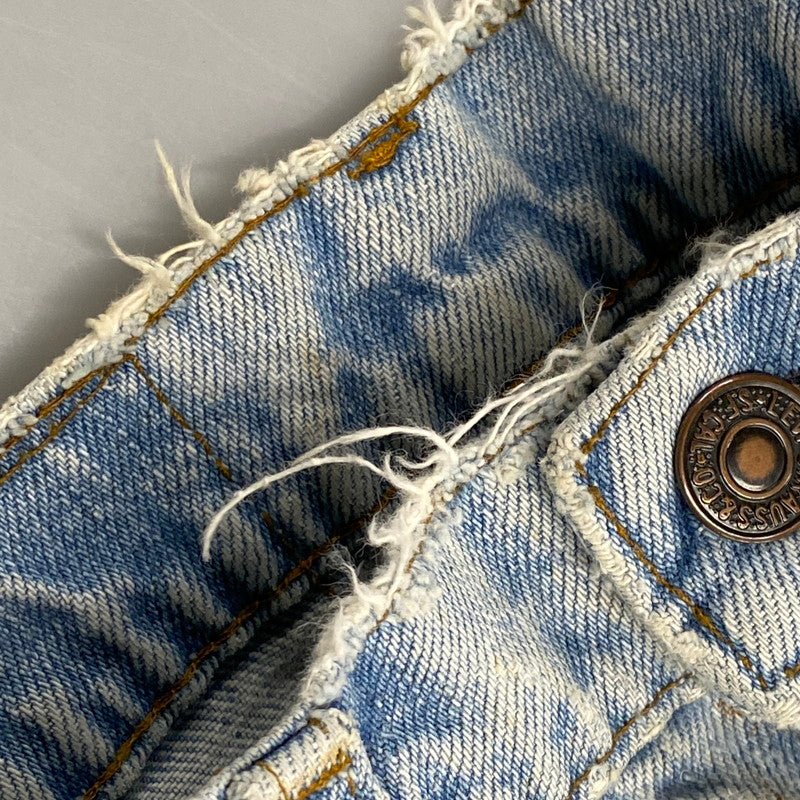 【現状渡し品】【メンズ】 20505-0217 刻印532 USA製 80’S DENIM PANTS デニム パンツ ズボン ボトムス 157-260331-ya-09-izu サイズ：下記参照 カラー：ライトインディゴ 万代Net店