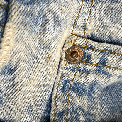 【現状渡し品】【メンズ】 20505-0217 刻印532 USA製 80’S DENIM PANTS デニム パンツ ズボン ボトムス 157-260331-ya-09-izu サイズ：下記参照 カラー：ライトインディゴ 万代Net店