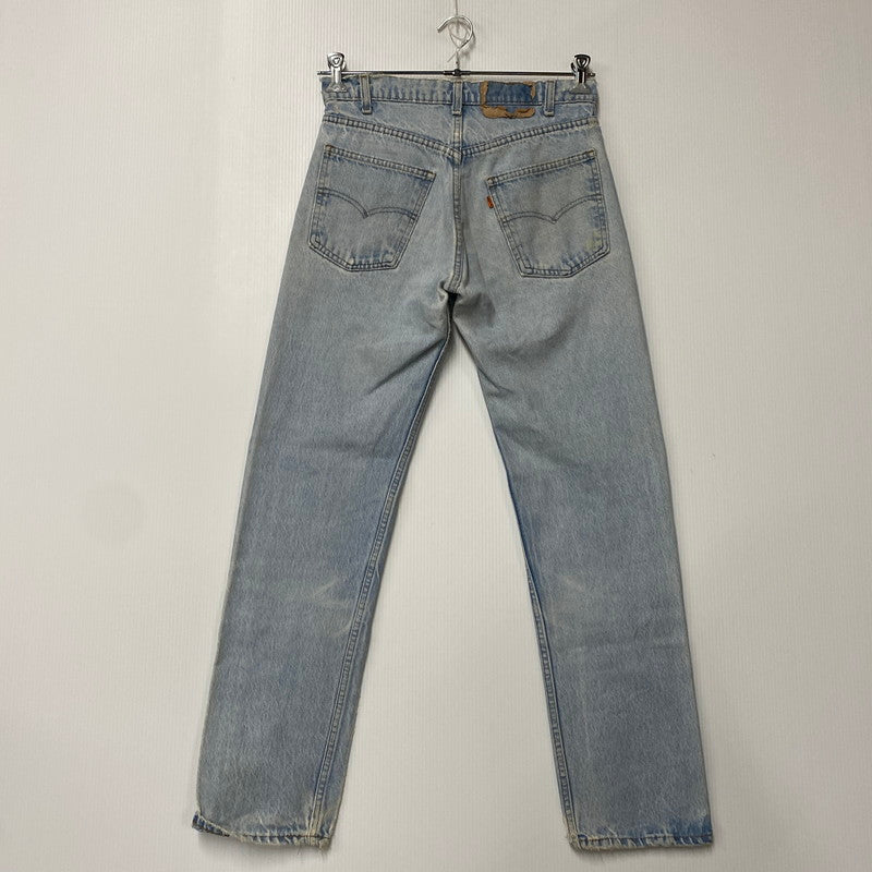 【現状渡し品】【メンズ】 20505-0217 刻印532 USA製 80’S DENIM PANTS デニム パンツ ズボン ボトムス 157-260331-ya-09-izu サイズ：下記参照 カラー：ライトインディゴ 万代Net店