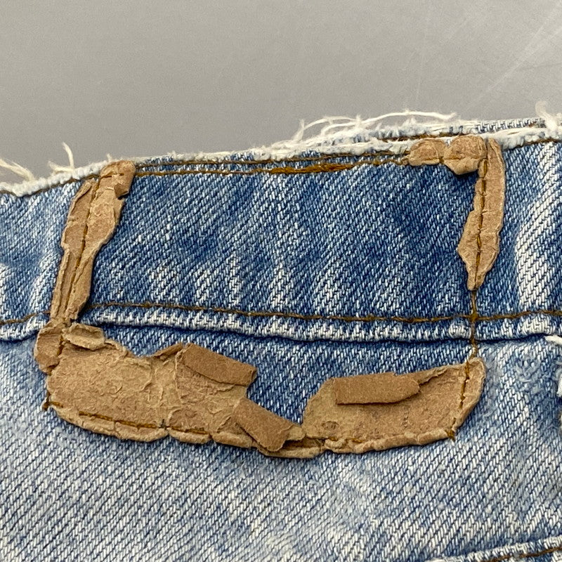 【現状渡し品】【メンズ】 20505-0217 刻印532 USA製 80’S DENIM PANTS デニム パンツ ズボン ボトムス 157-260331-ya-09-izu サイズ：下記参照 カラー：ライトインディゴ 万代Net店