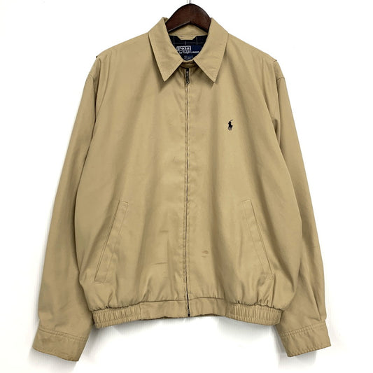 【中古品】【メンズ】 90S CHECK LINER SWING TOP チェック ライナー スウィング トップ アウター 146-260331-cs-18-izu サイズ：S カラー：ベージュ 万代Net店