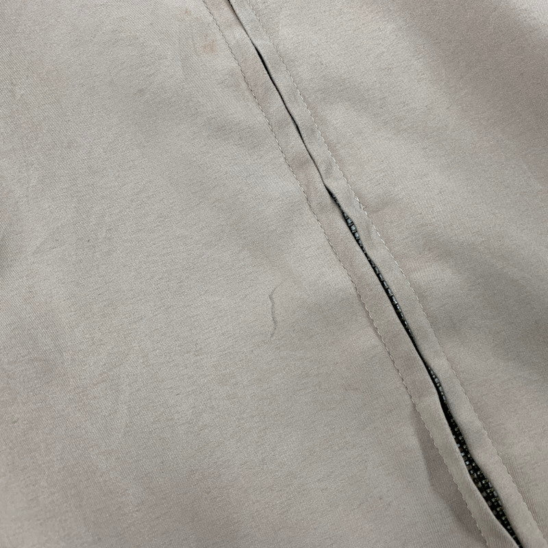 【中古品】【メンズ】 90S CHECK LINER SWING TOP チェック ライナー スウィング トップ アウター 146-260331-cs-18-izu サイズ：S カラー：ベージュ 万代Net店