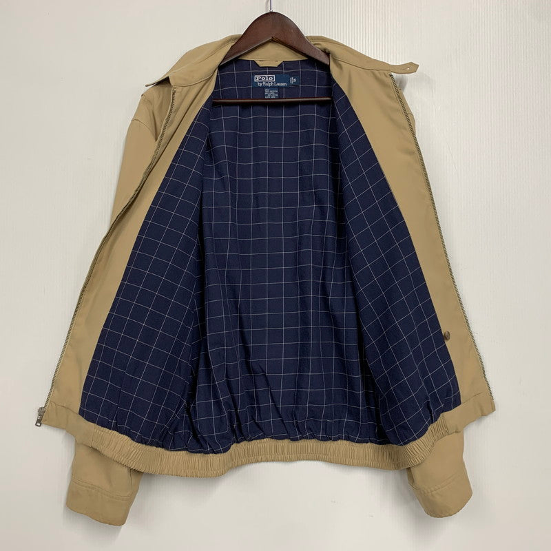 【中古品】【メンズ】 90S CHECK LINER SWING TOP チェック ライナー スウィング トップ アウター 146-260331-cs-18-izu サイズ：S カラー：ベージュ 万代Net店