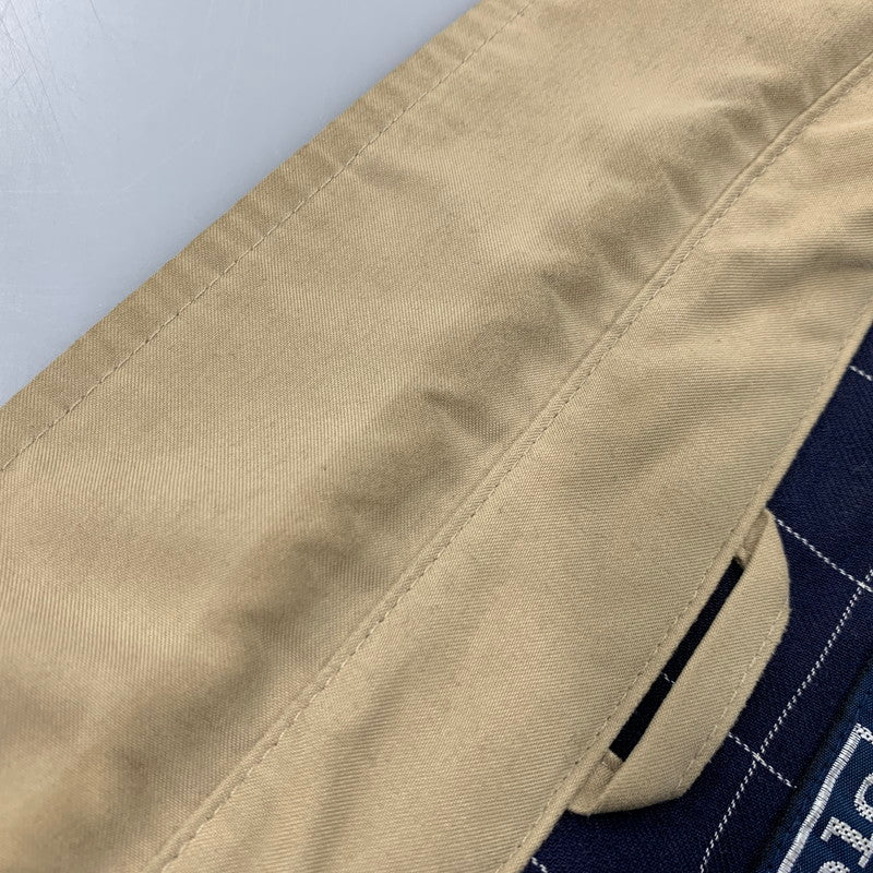 【中古品】【メンズ】 90S CHECK LINER SWING TOP チェック ライナー スウィング トップ アウター 146-260331-cs-18-izu サイズ：S カラー：ベージュ 万代Net店